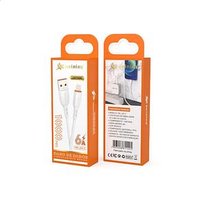Cabo de Carga e Dados 6A Carregamento Rápido IOS- Peining - PEI-J25-2