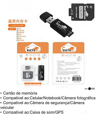 ￼Cartão de Memória Micro SD Ultra 32G